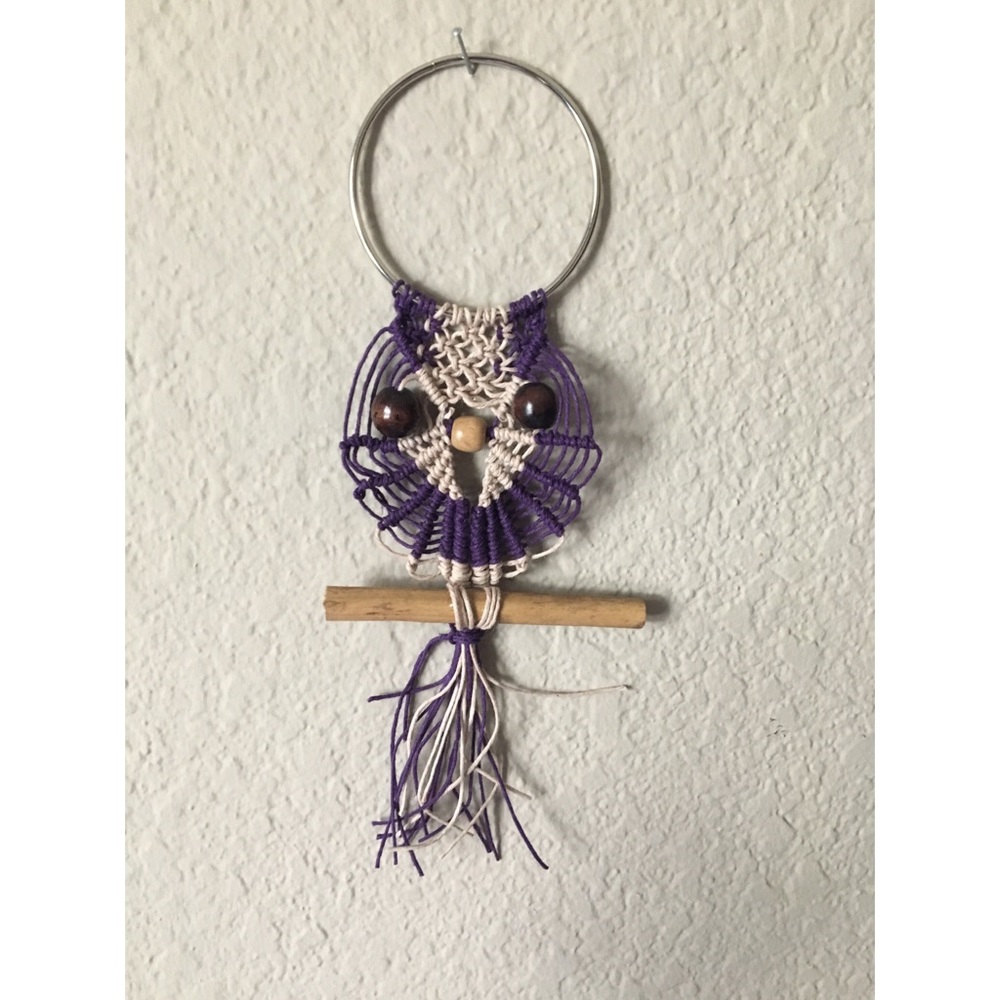🎉HP🎉Macrame Owl on Ring